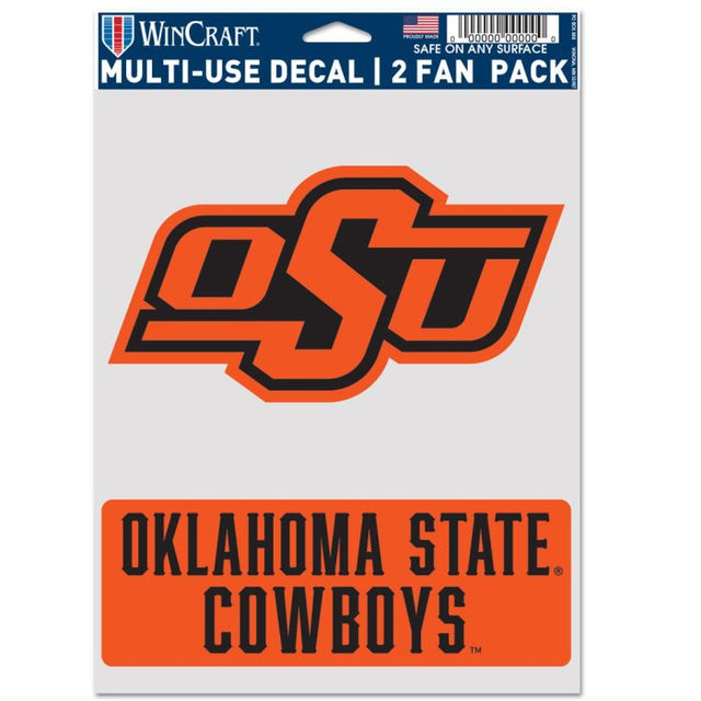 Paquete multiusos para dos aficionados de los Oklahoma State Cowboys