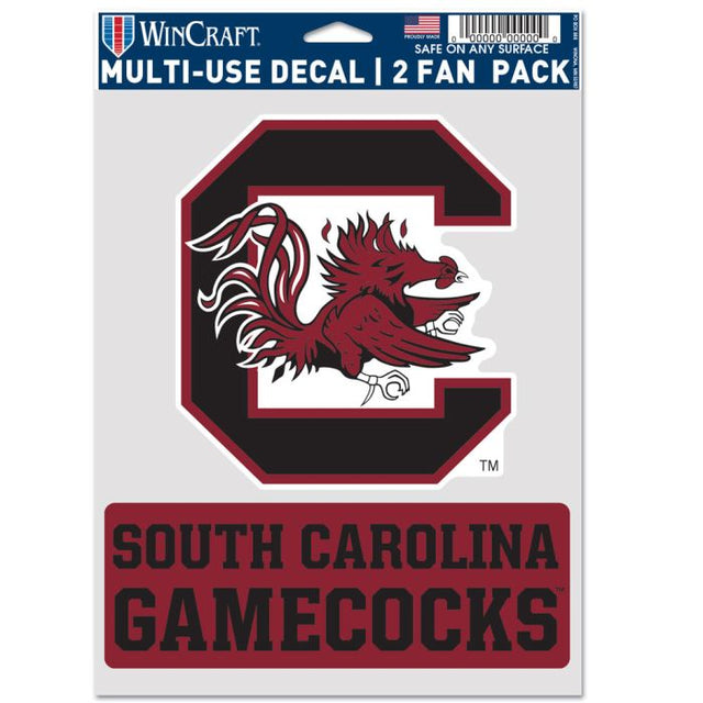 South Carolina Gamecocks Multi Use 2 Fan Pack