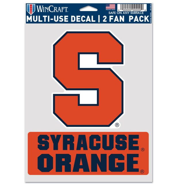 Syracuse Orange Multi Use 2 Fan Pack