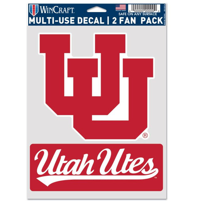 Utah Utes Multi Use 2 Fan Pack