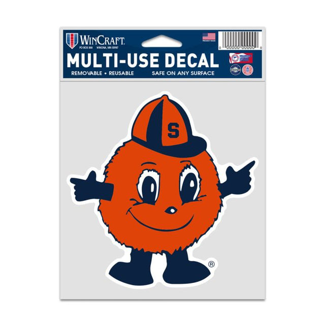 Syracuse Orange SECONDARY LOGO Fan Decals 3.75" x 5"