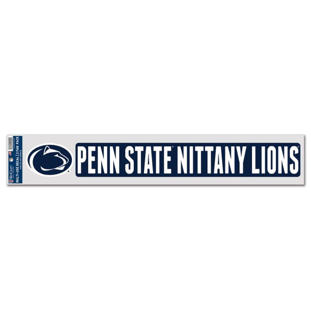 Penn State Nittany Lions Fan Decals 3" x 17"