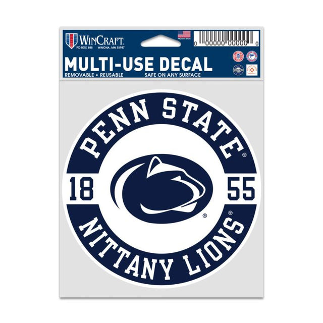 Penn State Nittany Lions PATCH Fan Decals 3.75" x 5"