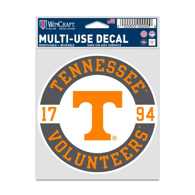 Tennessee Volunteers PATCH Fan Decals 3.75" x 5"