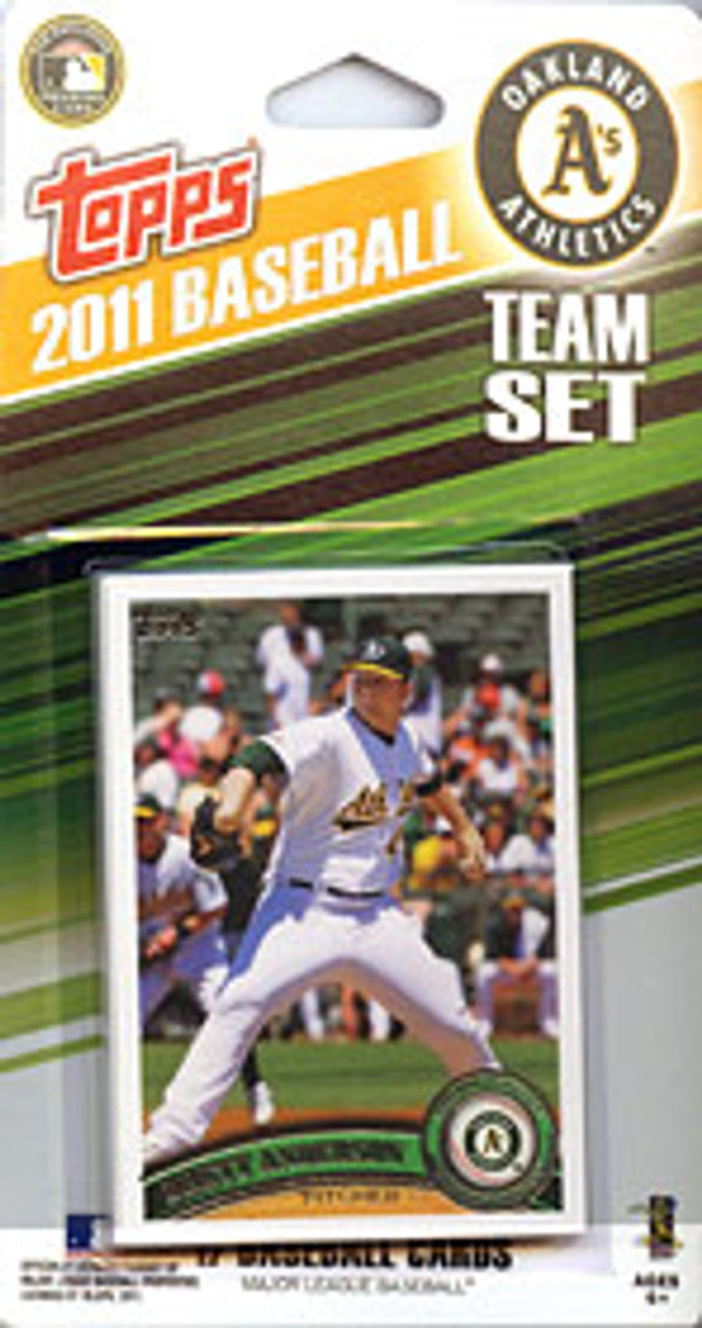 奥克兰运动家队 2011 Topps 球队套装