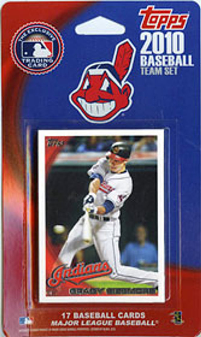 Cleveland Indians 2010 Topps Team Set