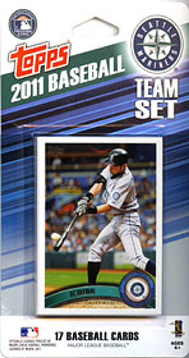 Colección de equipos Topps 2011 de los Seattle Mariners