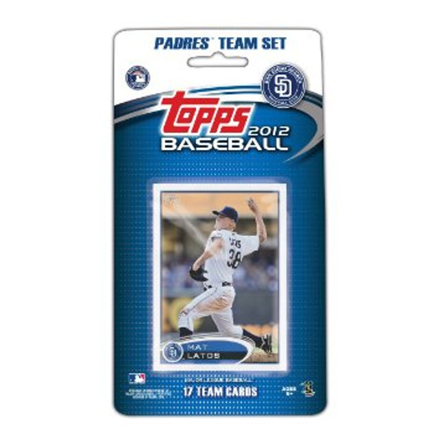 Conjunto de equipos Topps 2012 de los Padres de San Diego