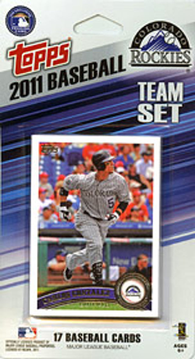 Colorado Rockies 2011 Topps Team Set