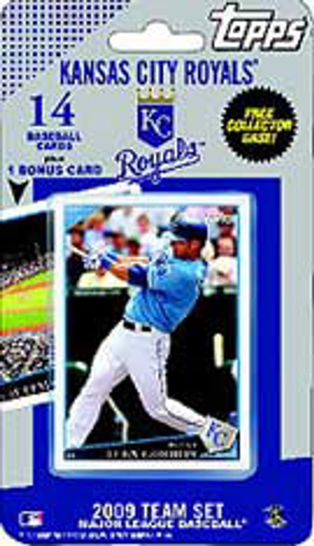 Colección de equipos Topps de los Kansas City Royals 2009