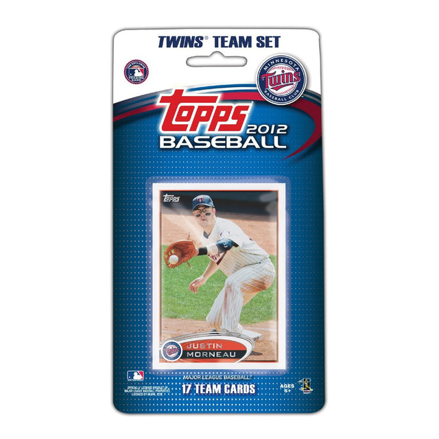 Conjunto de equipos Topps 2012 de los Minnesota Twins