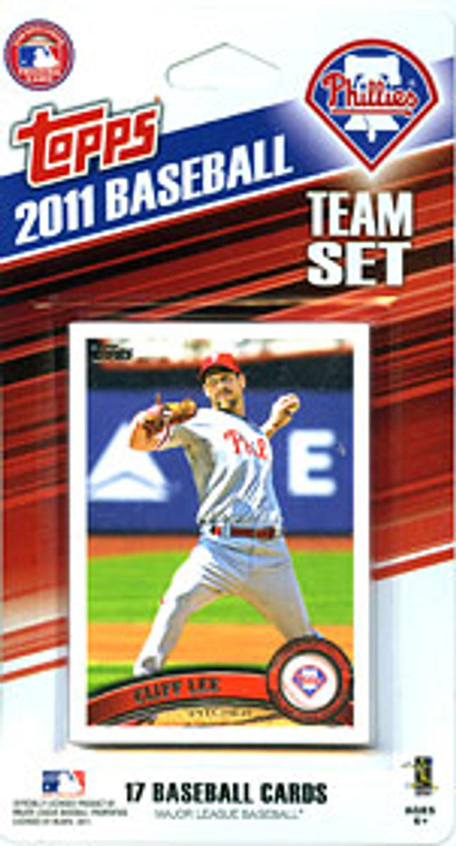 Conjunto de equipos Topps 2011 de los Philadelphia Phillies