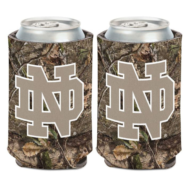 Enfriador de latas Notre Dame Fighting Irish / Mossy Oak de 12 oz.