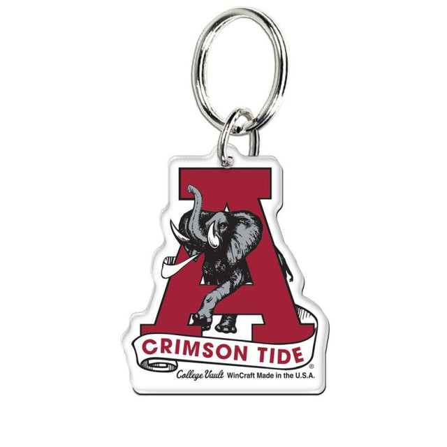 Llavero acrílico de primera calidad de Alabama Crimson Tide/College Vault