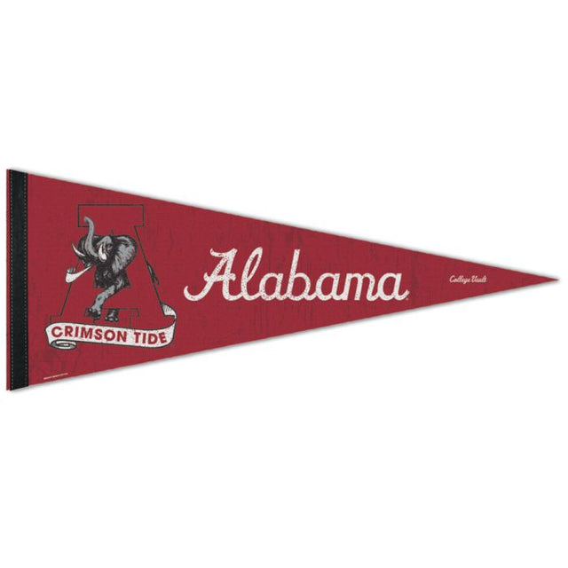 Banderín premium de Alabama Crimson Tide/College Vault de 17" x 40"