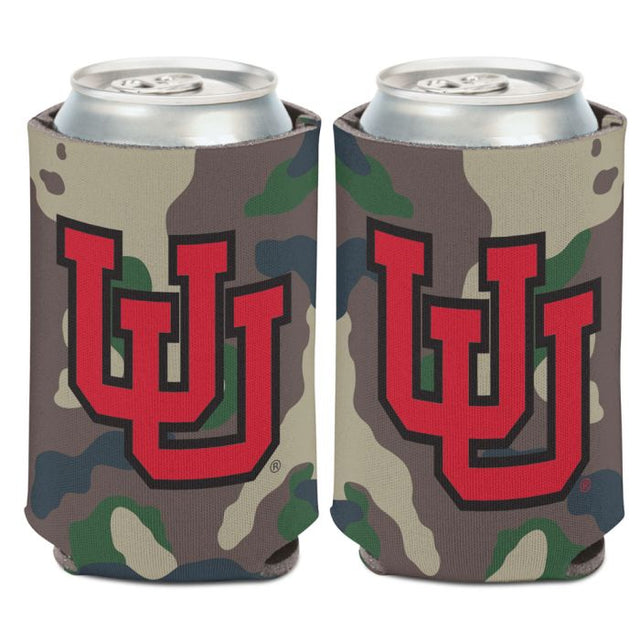 Utah Utes camo Can Cooler 12 oz.