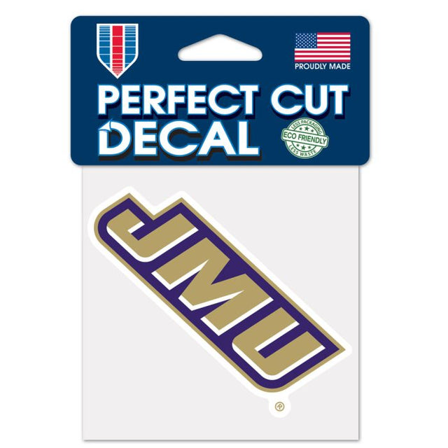 James Madison Dukes Perfect Cut Color Decal 4" x 4"