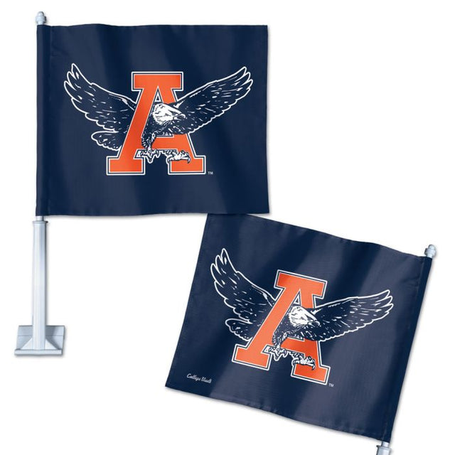 Bandera para auto de Auburn Tigers/College Vault A Eagle de color azul, 11,75" x 14"