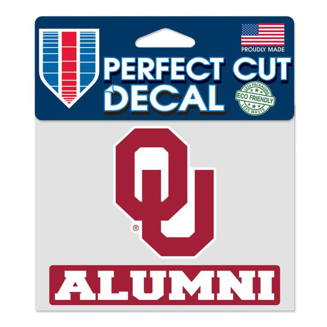 Oklahoma Sooners Perfect Cut Color Decal 4.5" x 5.75"