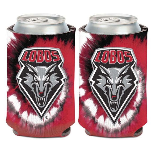 Enfriador de latas TIE DYE de Lobos de Nuevo México, 12 oz.