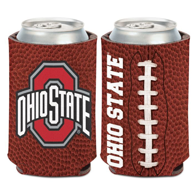 Enfriador de lata de fútbol de Ohio State Buckeyes, 12 oz.