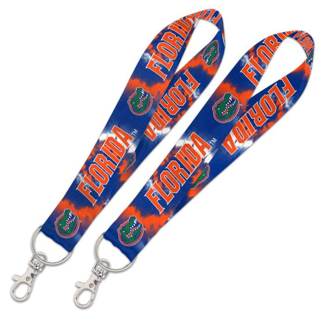 Florida Gators TIE DYE Lanyard Key Strap 1"