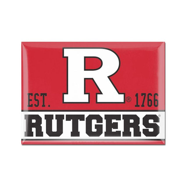 Rutgers Scarlet Knights Metal Magnet 2.5" x 3.5"