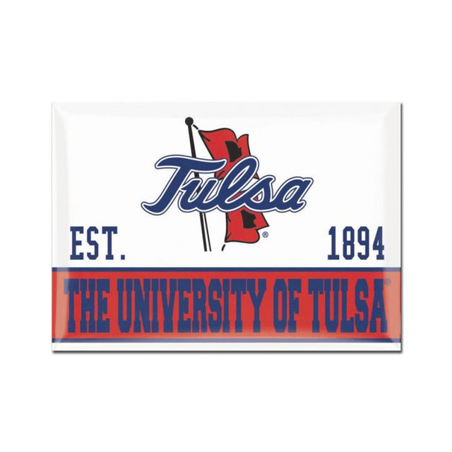 Tulsa Golden Hurricanes Metal Magnet 2.5" x 3.5"