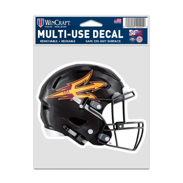 Calcomanías para fanáticos del casco de los Arizona State Sun Devils de 3,75" x 5"