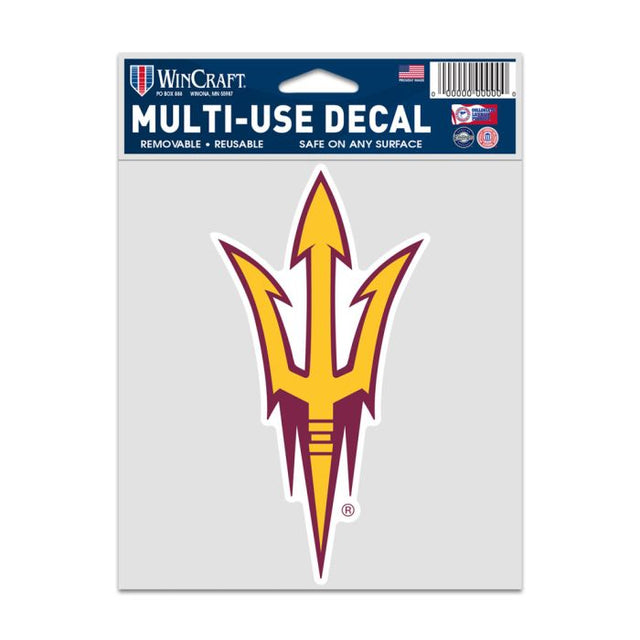 Calcomanías para fanáticos de los Arizona State Sun Devils de 3,75" x 5"