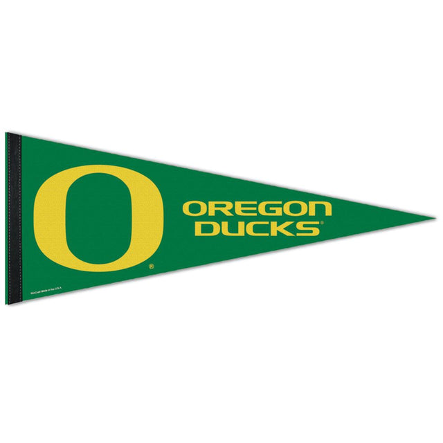 Banderín de los Oregon Ducks de 12 x 30, estilo premium