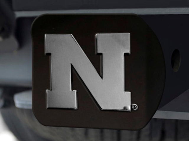 Funda para enganche de los Nebraska Cornhuskers, color negro FanMats