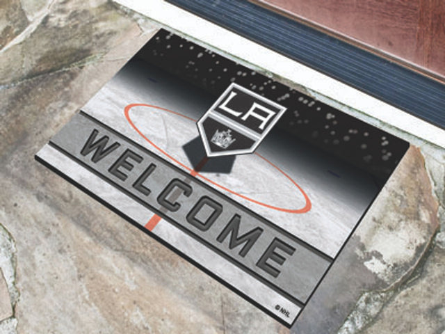 Los Angeles Kings Door Mat 18x30 Welcome Crumb Rubber