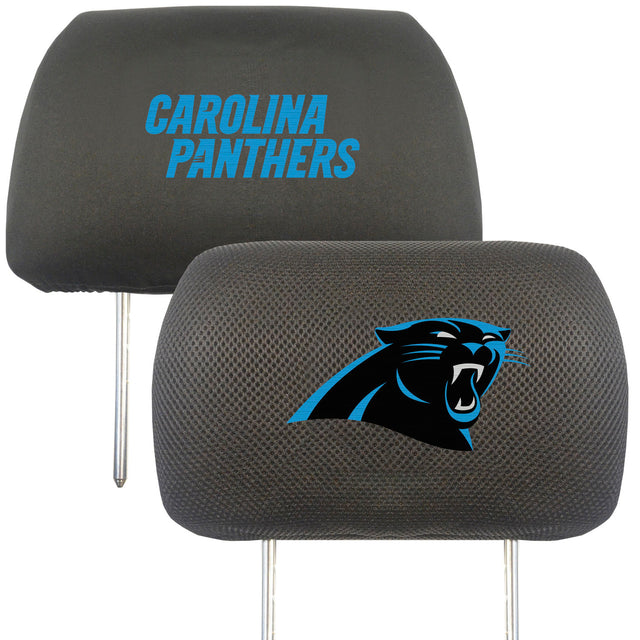 Fundas para reposacabezas de los Carolina Panthers FanMats