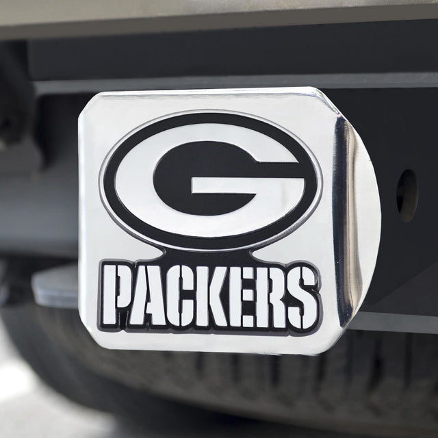 Emblema cromado para cubierta de enganche de los Green Bay Packers