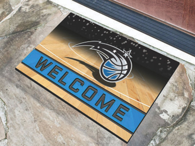 Orlando Magic Door Mat 18x30 Welcome Crumb Rubber