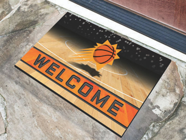 Phoenix Suns Door Mat 18x30 Welcome Crumb Rubber