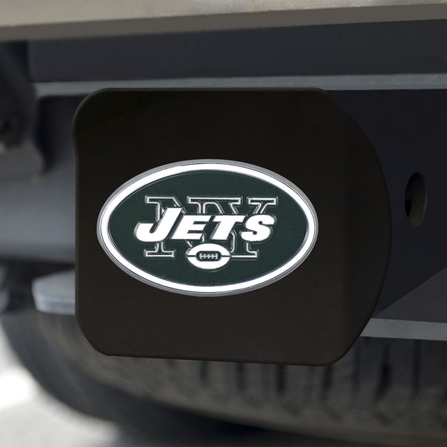 Emblema de color de la cubierta de enganche de los New York Jets en negro