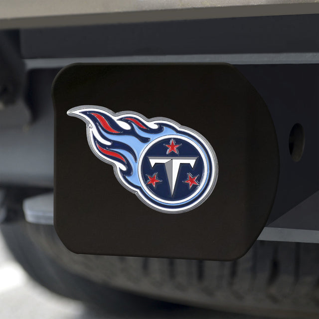 Emblema de color de la cubierta de enganche de los Tennessee Titans en negro