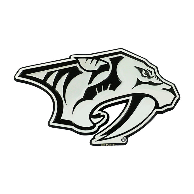 Emblema de metal cromado premium para automóvil de Nashville Predators