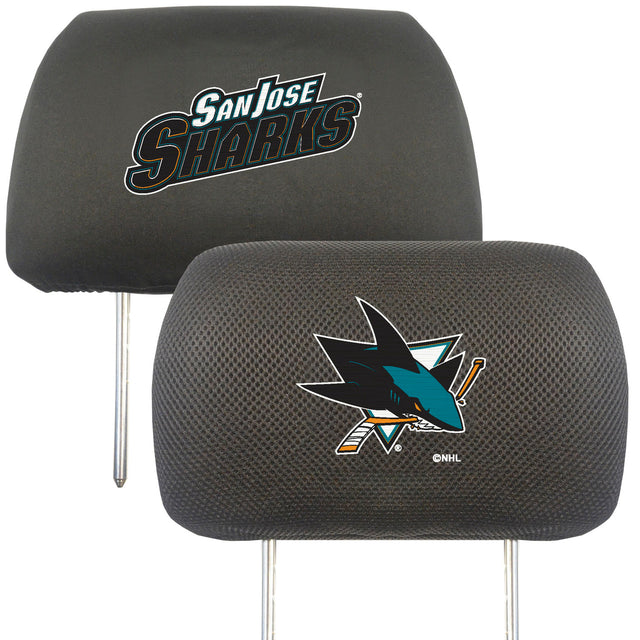 San Jose Sharks Headrest Covers FanMats