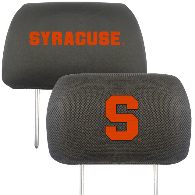 Syracuse Orange Headrest Covers FanMats