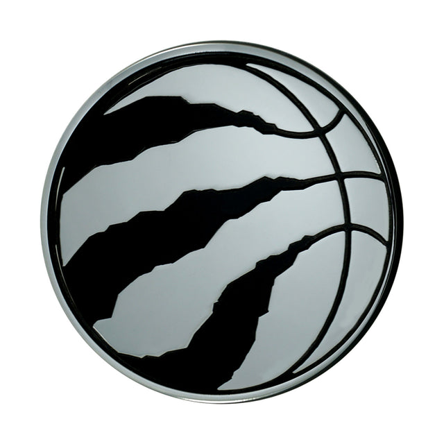 Emblema de metal cromado premium para automóvil de los Toronto Raptors