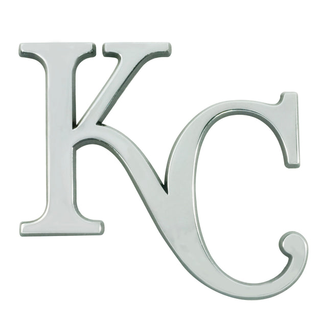 Emblema de metal cromado premium para automóvil de los Kansas City Royals