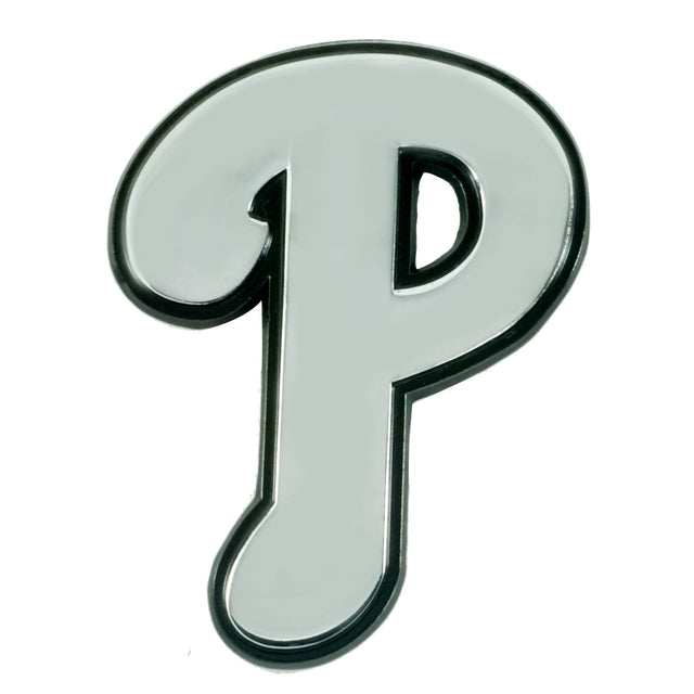 Emblema de metal cromado premium para automóvil de los Philadelphia Phillies