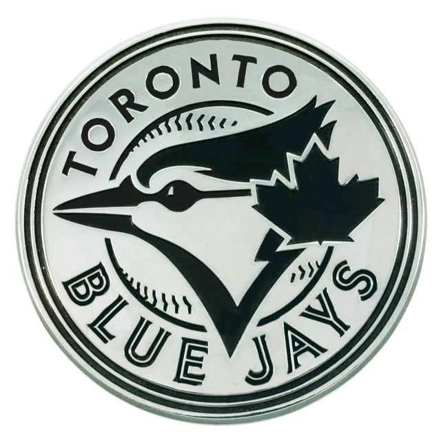 Emblema para automóvil de los Toronto Blue Jays de metal cromado de primera calidad