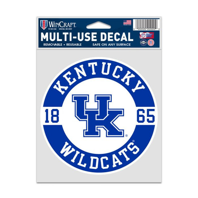 Calcomanías para fanáticos de Kentucky Wildcats PATCH de 3,75" x 5"