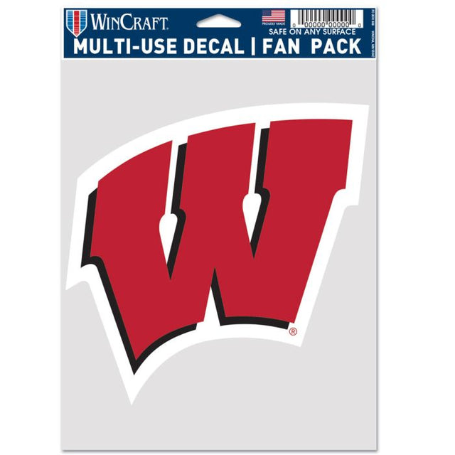 Paquete de abanico multiusos de Wisconsin Badgers, paquete de 1 unidad