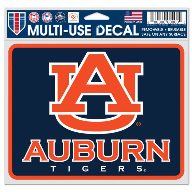 Calcomanías para fanáticos de los Auburn Tigers de 5" x 6"