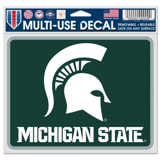 Michigan State Spartans Fan Decals 5" x 6"